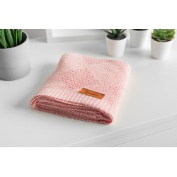 KOC BAMBUS 100% 100X80CM RÓŻOWY