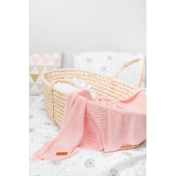 KOC BAMBUS 100% 100X80CM RÓŻOWY