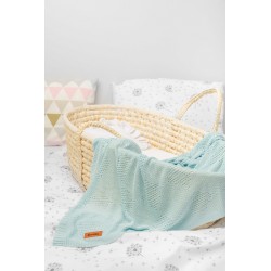 KOC BAMBUS 100% 100X80CM MIĘTOWY