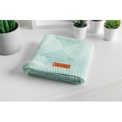 KOC BAMBUS 100% 100X80CM MIĘTOWY