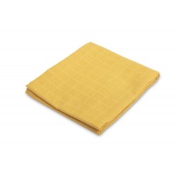 PIELUCHA  MUŚLINOWA MUSZTARDOWY GŁADKI 70 X 80