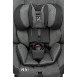 FOTELIK RIO I-SIZE (40-105cm) 0-22 KG GREY