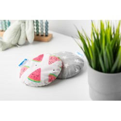 TERMOFOR SZARY GWIAZDKI - PESTKI WIŚNI