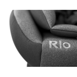 FOTELIK RIO I-SIZE (40-105cm) 0-22 KG GREY