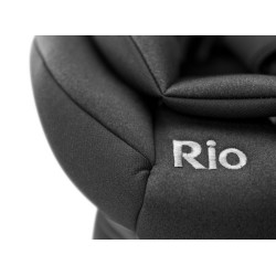 FOTELIK RIO I-SIZE (40-105cm) 0-22 KG BLACK