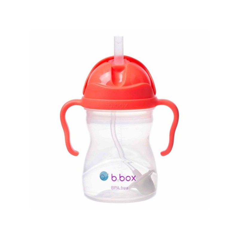 B.BOX BB0051 Bidon ze słomką 240 ml arbuzowy