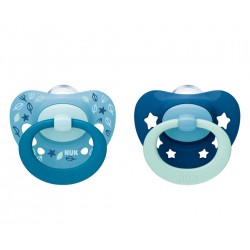 NUK 739696 Smoczek 18-36 SIGNATURE 2szt silikonowy