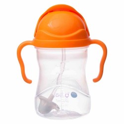 B.BOX BB0050 Bidon ze słomką 240 ml orange
