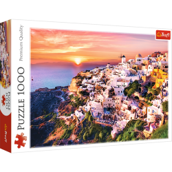 TREFL 10435 Puzzle 1000 el. Zachód słońca nad Santorini