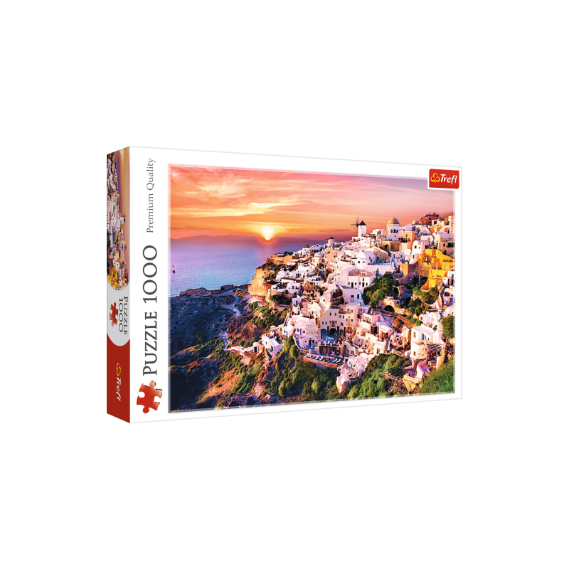 TREFL 10435 Puzzle 1000 el. Zachód słońca nad Santorini