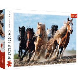TREFL 10446 Puzzle 1000 el. Galopujące konie