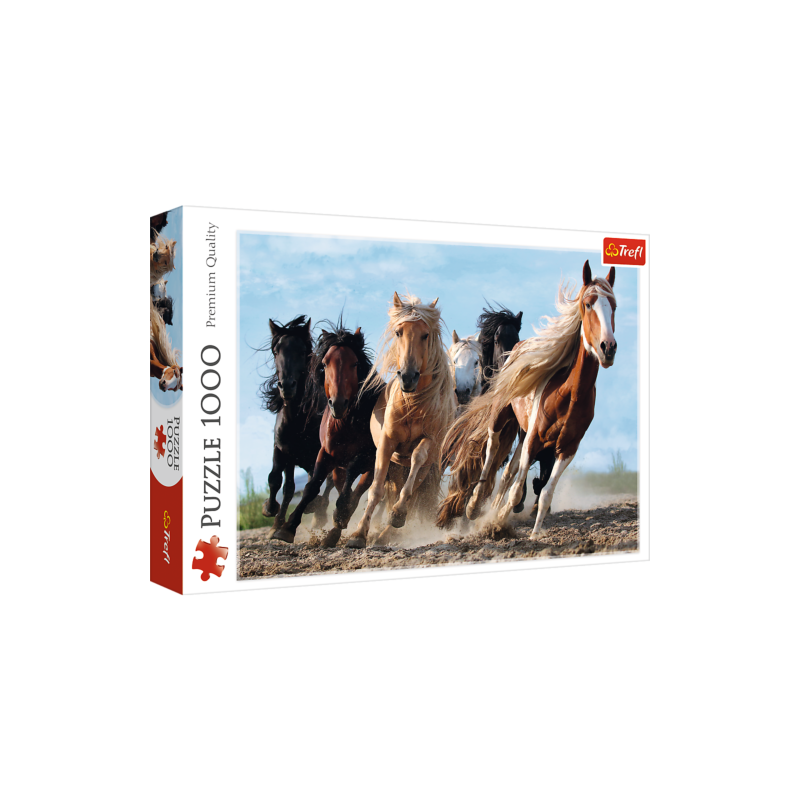 TREFL 10446 Puzzle 1000 el. Galopujące konie