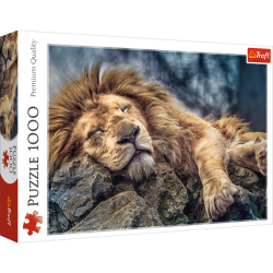 TREFL 10447 Puzzle 1000 el. Śpiący lew