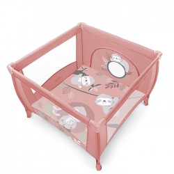 BABY DESIGN Kojec dziecięcy PLAY 08 różowy
