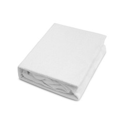 PRZEŚCIERADŁO FROTTE BIAŁY 140x70 CM