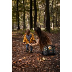 TORBA DO WÓZKA EKOSKÓRA LEŚNA PRZYGODA BIAŁA