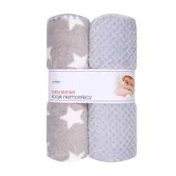 MARINI 875 Kocyk CORAL+CORAL DRUK 3D 2 pak 90x80