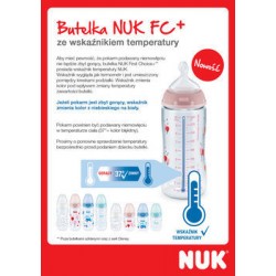 743876 BUTELKA 150ML WSKAŹNIK TEMPERATURY SMOCZEK LATEKS 0-6