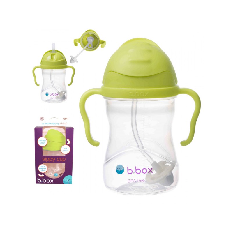 B.BOX BB0051 Bidon ze słomką 240 ml pineapple