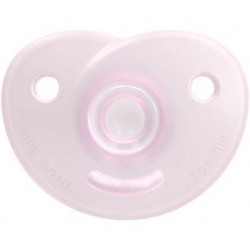 AVENT SCF099/22 Smoczek uspokajający CURVED SOOTHIE GIRL 0-6m