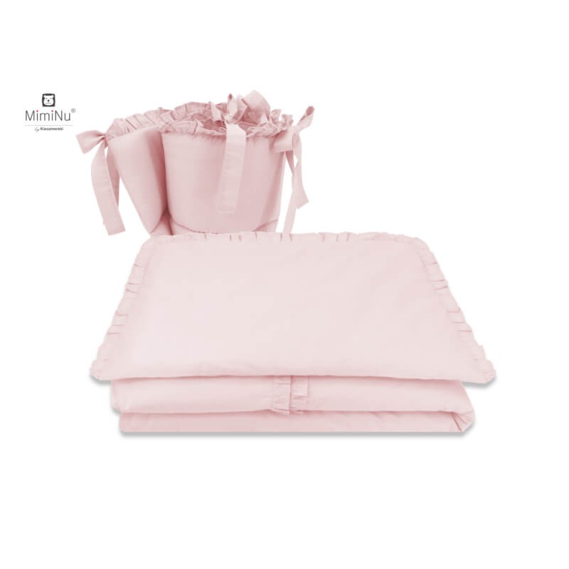 KIECZMERSKI Pościek C-2 ROYAL z falbanką 135x100 p.róż