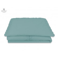 KIECZMERSKI Pościel C-2 ROYAL z falbanką 135x100 ciemna mięta