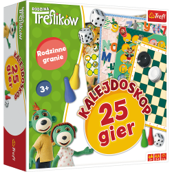 TREFL 01678 Gra Rodzina Treflików - Kalejdoskop 25 gier