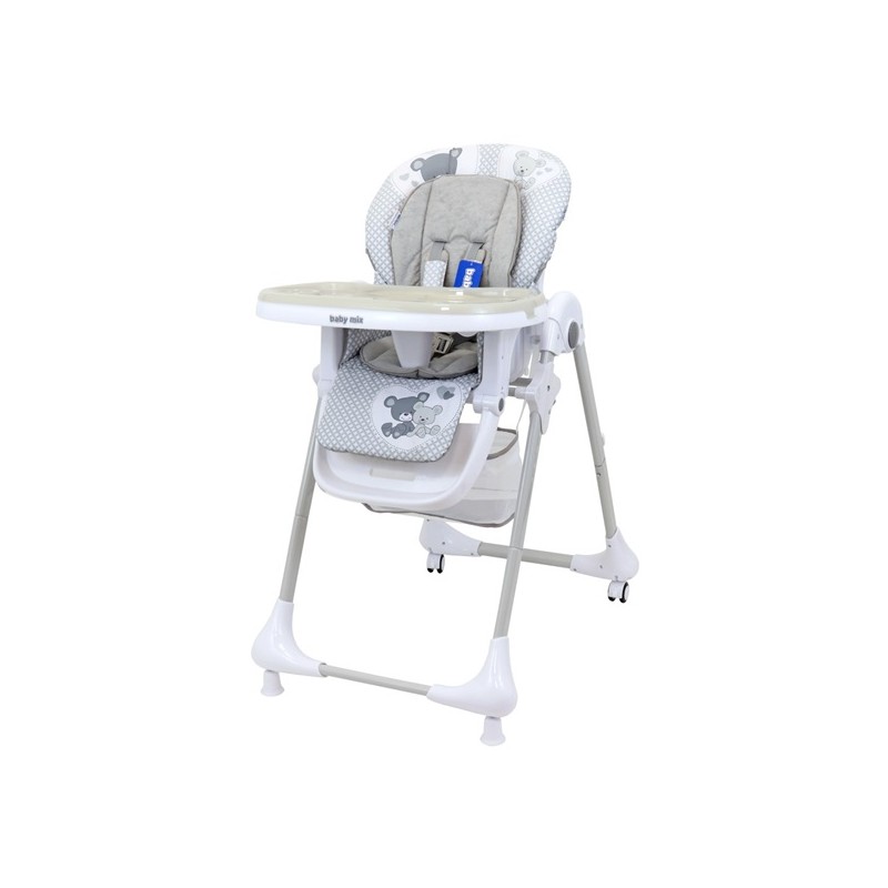 BABY MIX UR-YQ-B003S Krzesełko do karmienia Infant light grey 39507