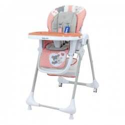 BABY MIX UR-YQ-B003S Krzesełko do karmienia Infant pink 39654