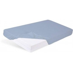 MATEX Prześcieradło BAMBOO z gumą 70x140 TB0352_24 niebieski