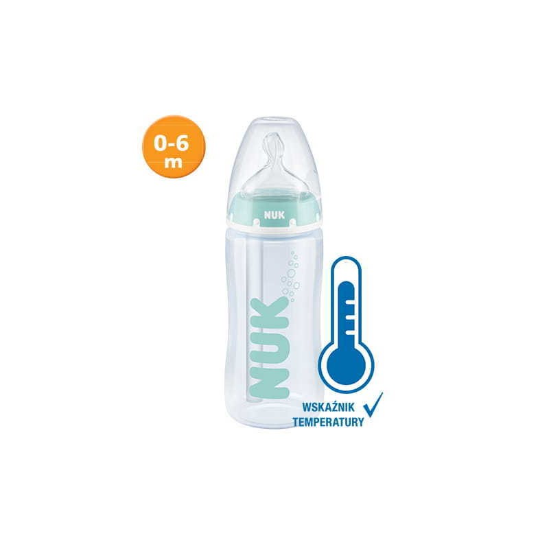 741148 BUTELKA  300ML A/COLIC ZE WSKAŹNIKIEM TEMPERATURY 0-6