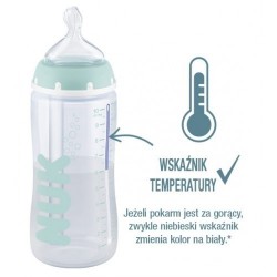 741148 BUTELKA  300ML A/COLIC ZE WSKAŹNIKIEM TEMPERATURY 0-6