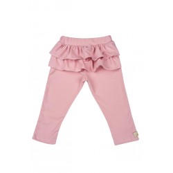 BABY 01290 Leginsy dziewczęce brudny róż 68/74