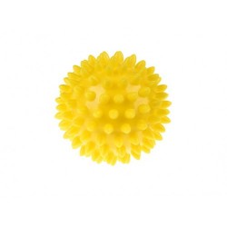 TULLO 412 Piłka sensoryczna do masażu i rehabilitacji 6,6 cm żółty