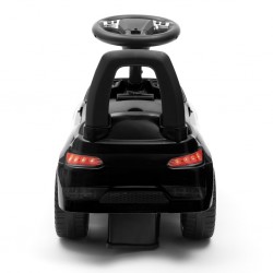 BABY MIX 45832 Dziecięcy jeździk z dźwiękiem RACER czarny