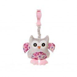 4BABY OB02 P&E Zabawka piszczałka Squeeze Toy OWL