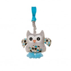 4BABY OP02 P&E Zabawka piszczałka Squeeze Toy OWL