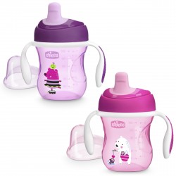 CHICCO 00006921100000 Kubek niekapek z ustnikiem 6m+ girl