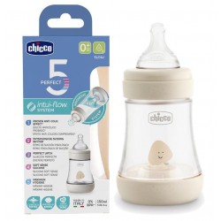 CHICCO 00020211300040 Butelka PERFECT5 150 ml 4m+ neutral