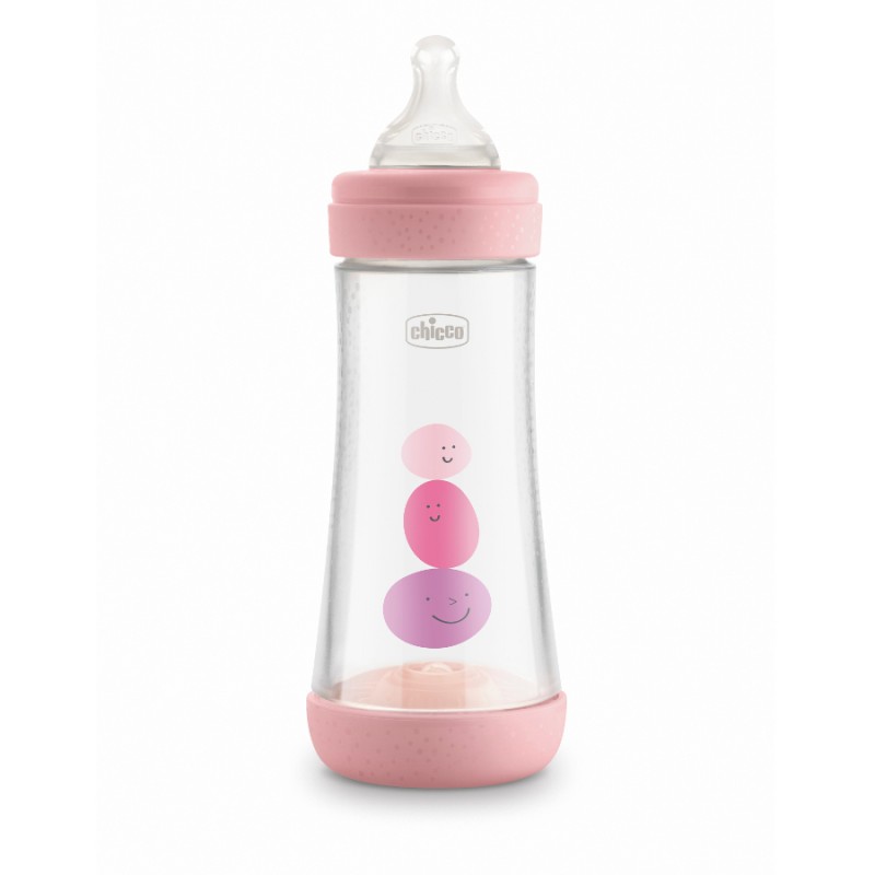 CHICCO 00020235100040 Butelka PERFECT5 300 ml 4m+ girl