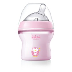 CHICCO 00081311100000 Butelka NF plastikowa 0m+ 150 ml girl