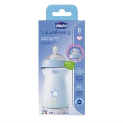 CHICCO 00081335200000 Butelka NF plastikowa 6m+ 330 ml boy