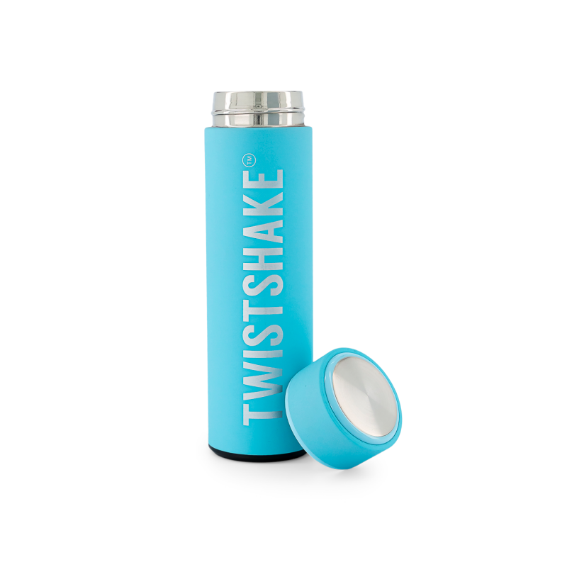 TWISTSHAKE 78298 Termos Hot or Cold Bottle Blue 420 ml