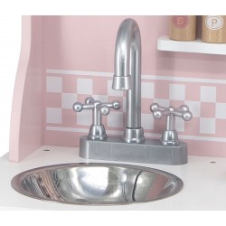 Viga 44046 PolarB Kuchnia z akcesoriami silver-pink