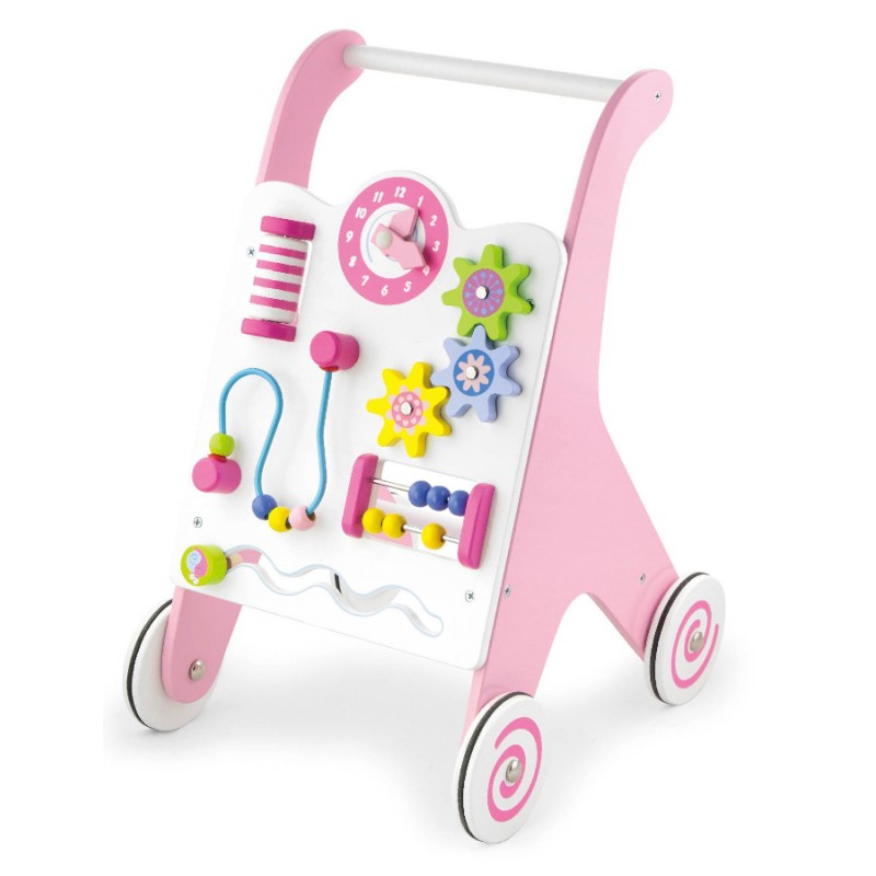 Viga 50178 Edukacyjny chodzik dla dzieci pink