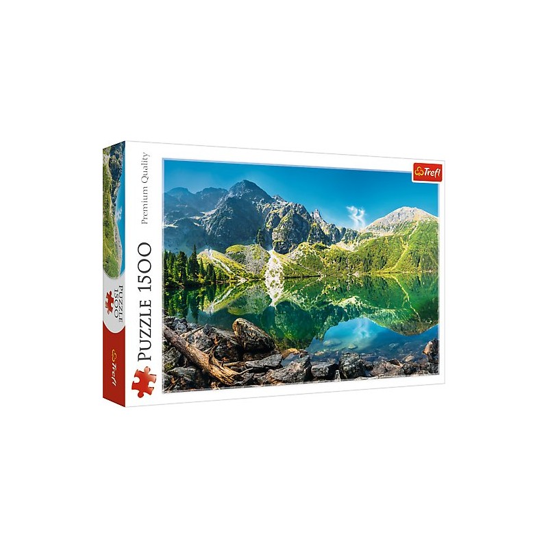 TREFL 26167 Puzzle 1500 Jezioro Morskie Oko, Tatry Polska