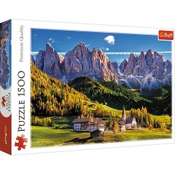 TREFL 26163 Puzzle 1500 Dolina Val di Funes, Dolomity Włochy