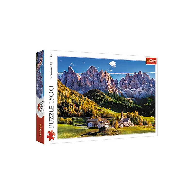 TREFL 26163 Puzzle 1500 Dolina Val di Funes, Dolomity Włochy