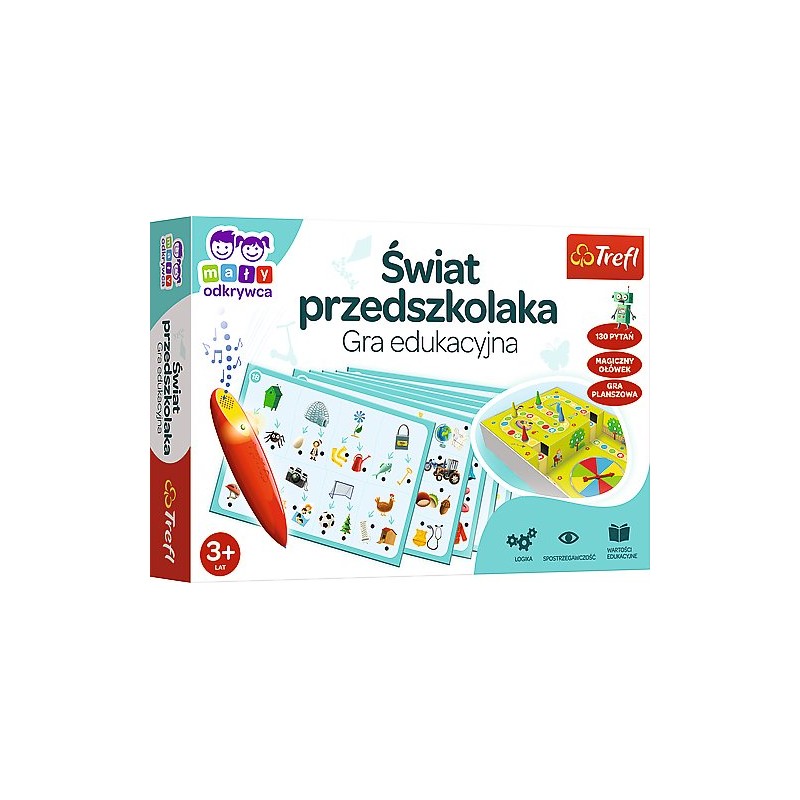 TREFL 02112 Gra Świat przedszkolaka Magiczny ołówek