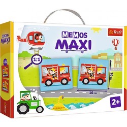 TREFL 02267 Gra Memos Maxi Pojazdy